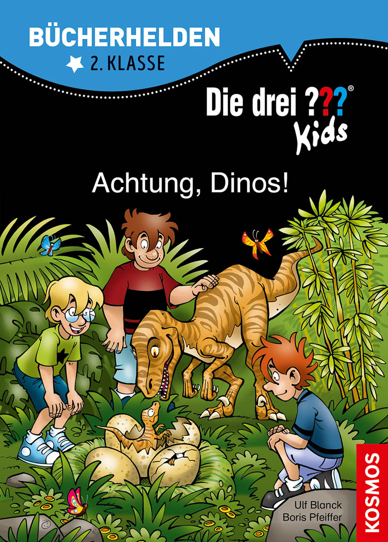 Die drei ??? Kids, Bücherhelden, Achtung Dinos! 