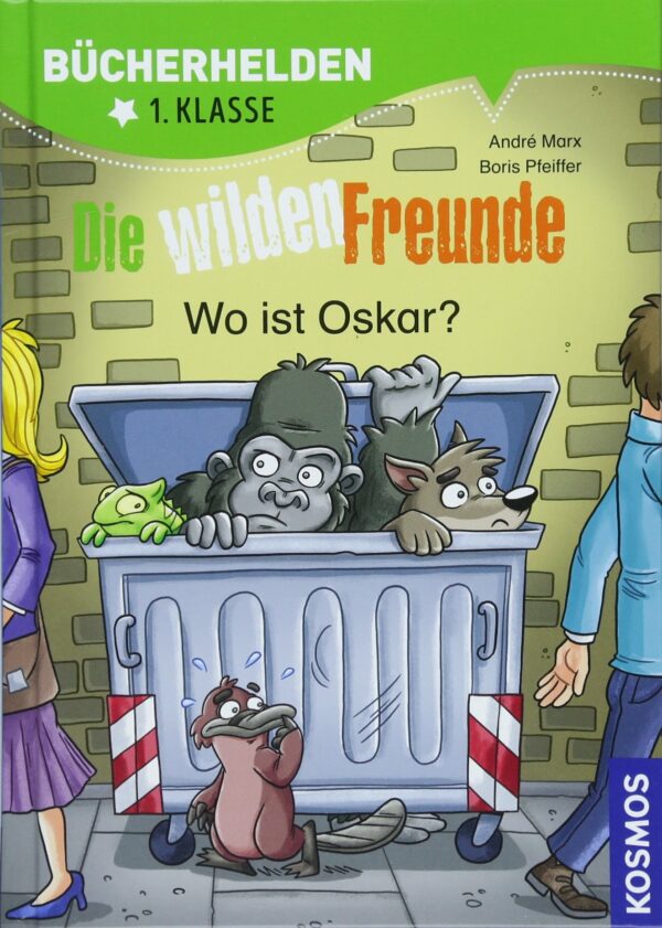 Die wilden Freunde, Bücherhelden 1. Klasse, Wo ist Oskar?